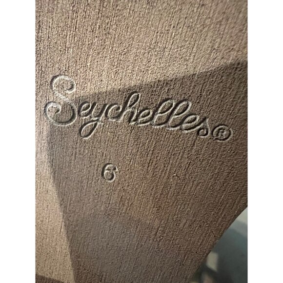 Seychelles Gifted Suede Womens Zipper Over-The-Knee Boots Brown Size 6 - Picture 8 of 9